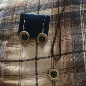 Deer Antler Jewelry Set